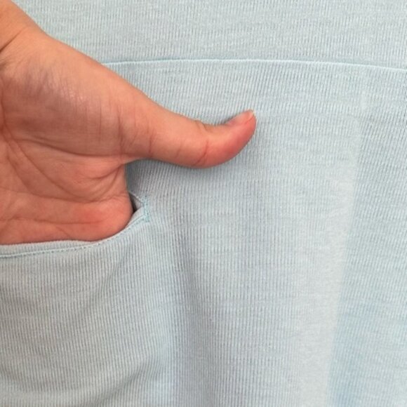 Fresh produce boxy top with pockets - light aqua xl/xxl - Picture 8 of 14